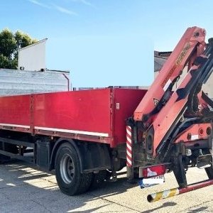 foto MAN 6.2m +crane remote Palfinger