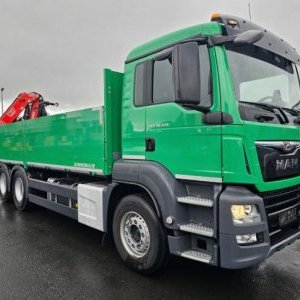 foto 6x4 MAN TGS 26.470 + FASSI 185