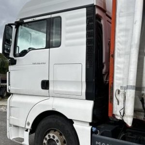 foto Eur6 BDF 7.3+7.3m MAN 6x2 +18t tandem lowdeck Fliegl/Krone