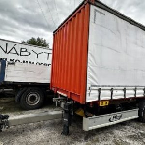 foto Eur6 BDF 7.3+7.3m MAN 6x2 +18t tandem lowdeck Fliegl/Krone