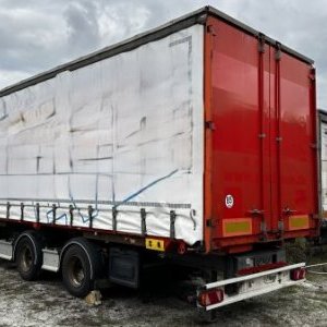 foto Eur6 BDF 7.3+7.3m MAN 6x2 +18t tandem lowdeck Fliegl/Krone