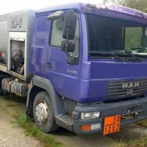 foto 6.7m3 ADR diesel tank 2x 3.350 ltr MAN 9.5t bed