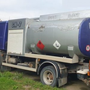 foto 6.7m3 ADR diesel tank 2x 3.350 ltr MAN 9.5t bed