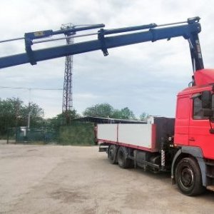 foto 6x2 MAN 6.3m bed+HR Hiab 102 crane